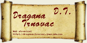 Dragana Trnovac vizit kartica